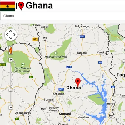 Accra map android App screenshot 0