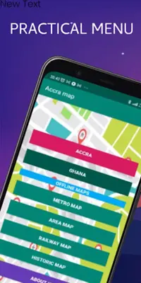 Accra map android App screenshot 6